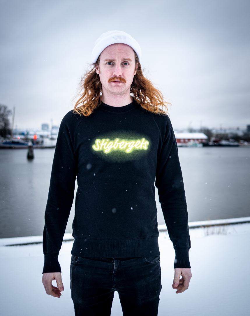 Black and neon sweatshirt hotsell