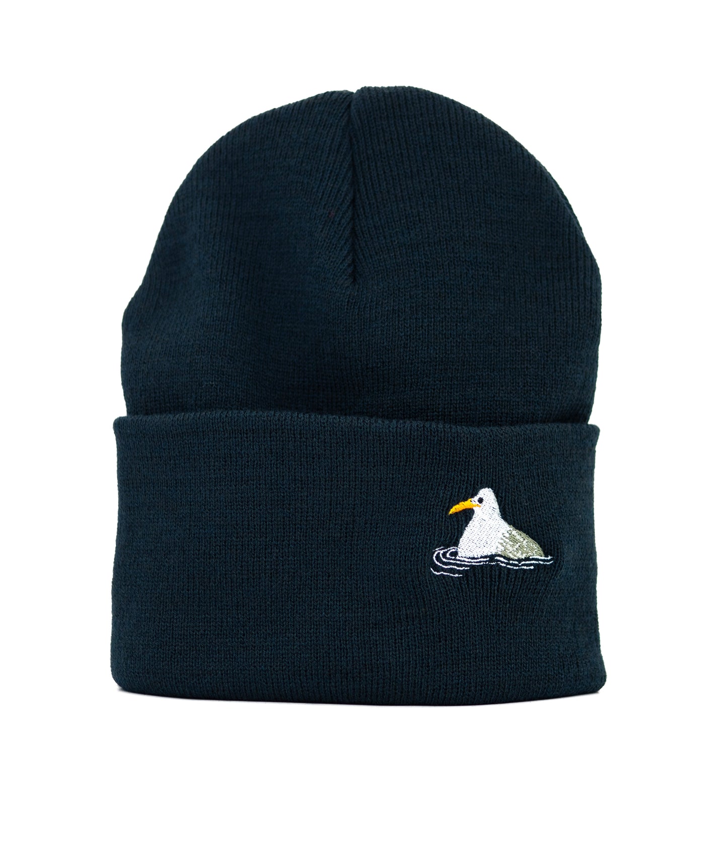 Mössa slätstickad - French Navy