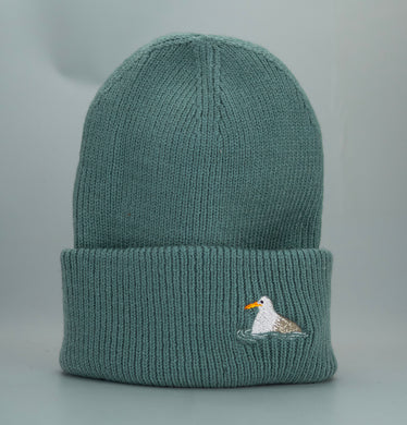 Stigbergets Beanie with seagull - Green - Stigbergets Bryggeri