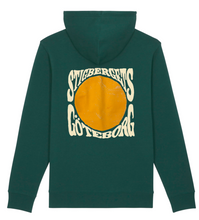 Load image into Gallery viewer, Hoodie - Green with backprint
