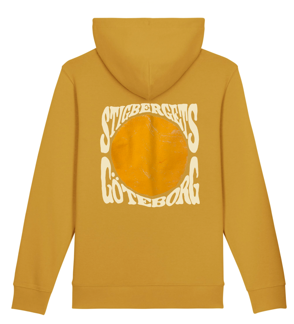 Hoodie - Yellow with backprint