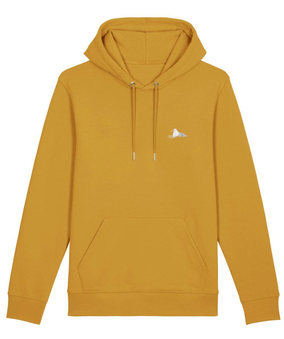 Hoodie - Yellow with seagull