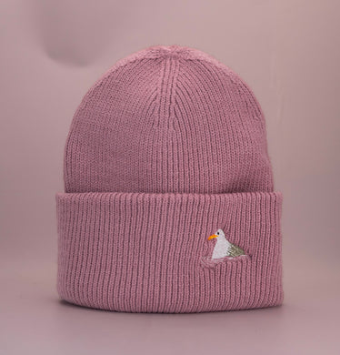 Stigbergets Beanie with seagull - Pink - Stigbergets Bryggeri