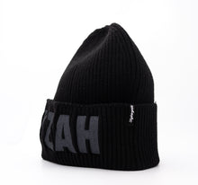 Load image into Gallery viewer, Beanie YZAH Raven Black
